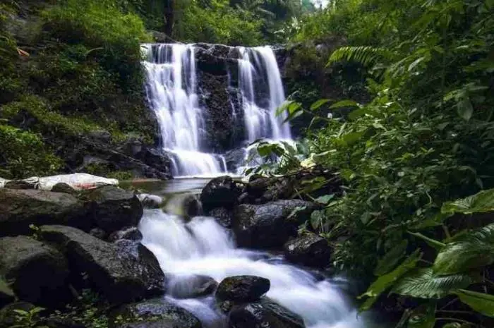 Cilengkrang Waterfall in Bandung